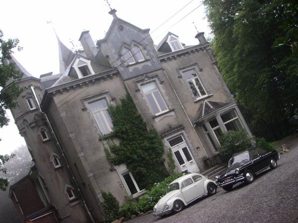 two cars at montys BBB