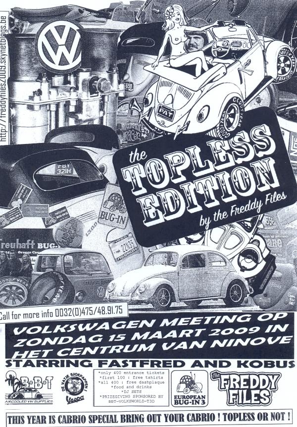 FREDDYFILES 2009 FLYER affiche bbb